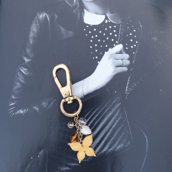 Butterfly Charms Key Chain Key Ring Handbag Purse Pendant Accessory - Picture 3 of 3